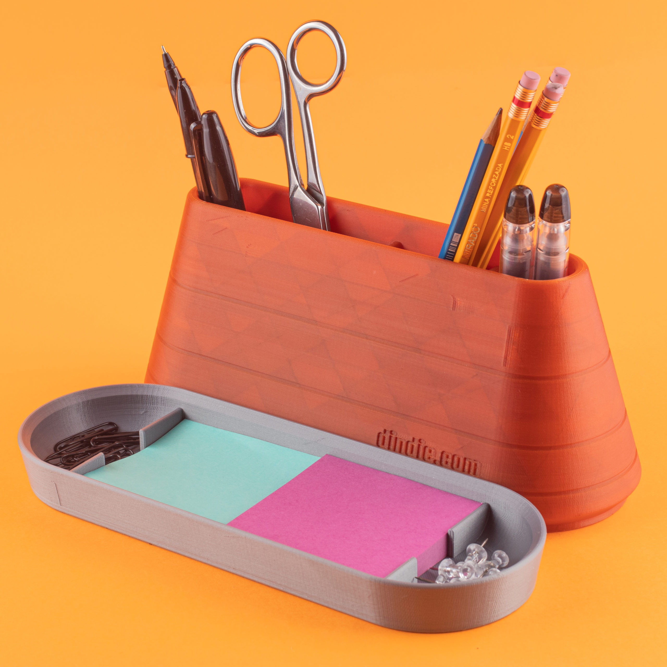 Chromos: 3D Printable Desk Organizer, by Dindie