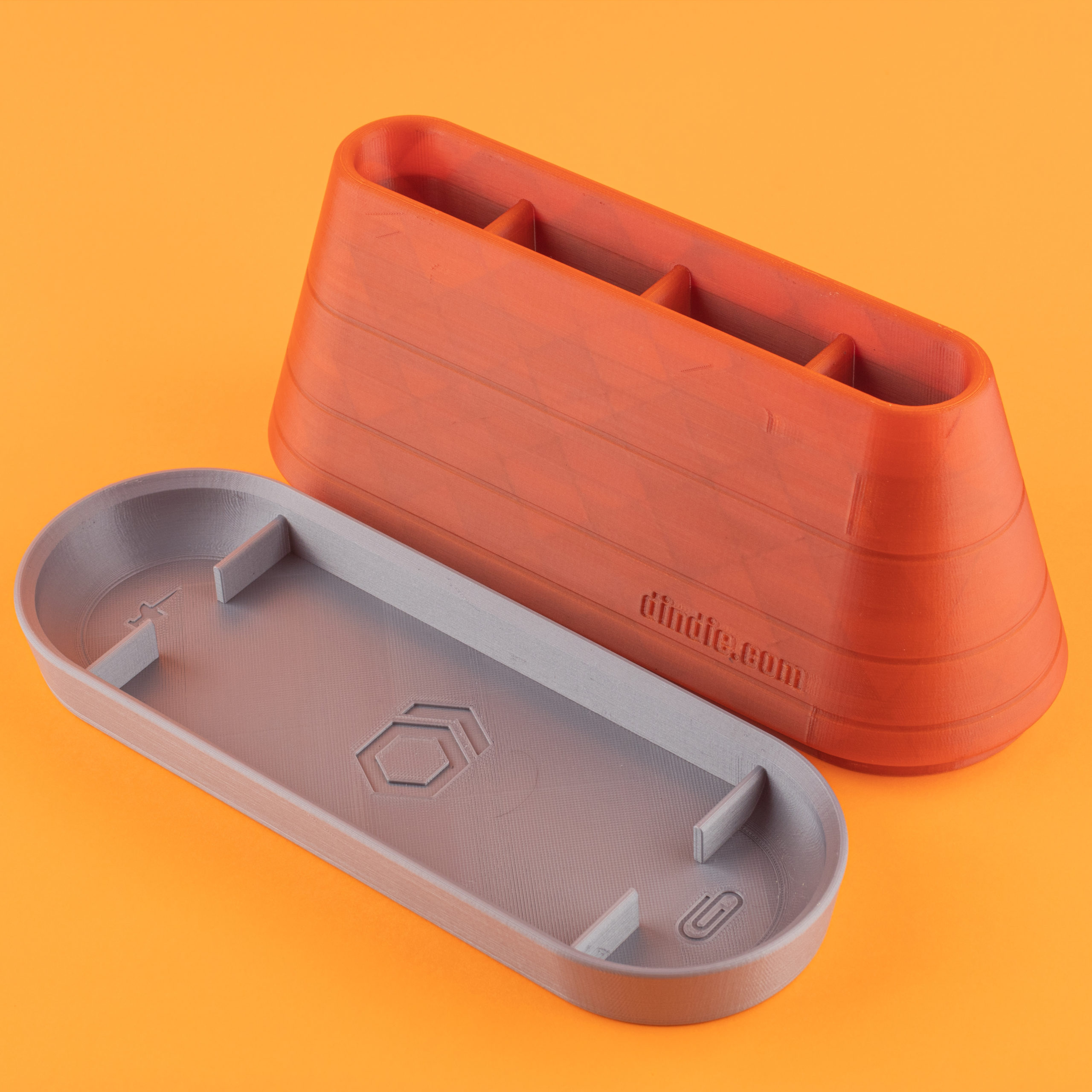 Chromos: 3D Printable Desk Organizer, by Dindie