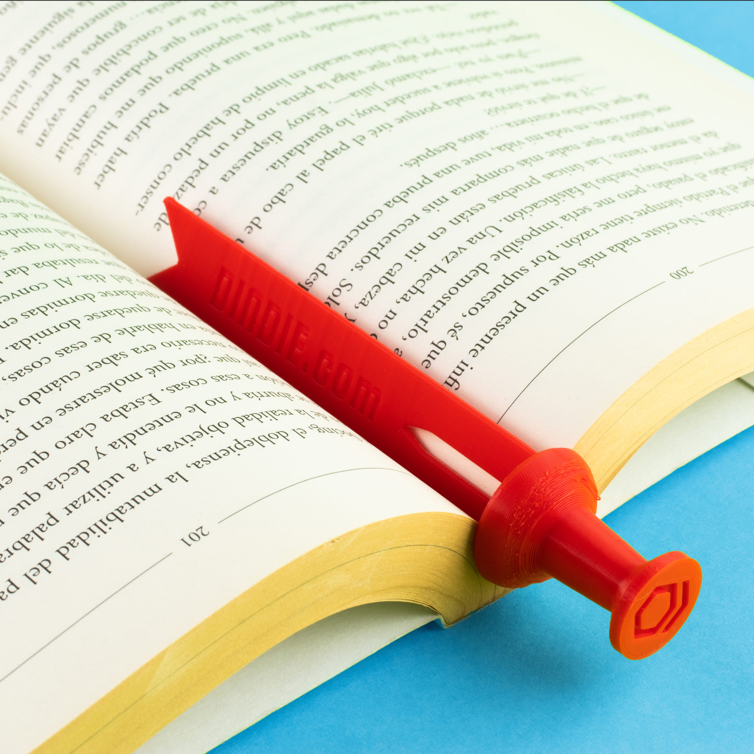 Pinned: 3D Printable Bookmark, by DindiePinned: 3D Printable Bookmark, by Dindie